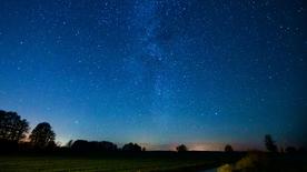 Cielo estrellado sobre Lochow en Westhavelland Sternpark