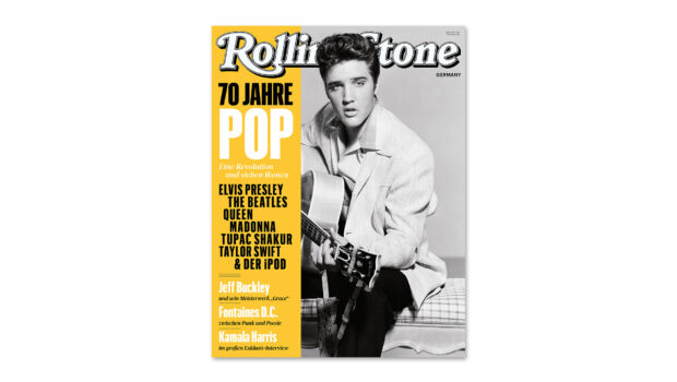 La edición de agosto de ROLLING STONE con el artículo de portada 70 años de pop y Elvis Presley en portada