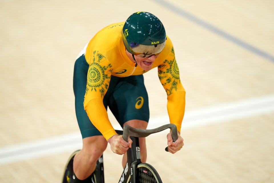 El velocista de pista ganó tres medallas olímpicas en París