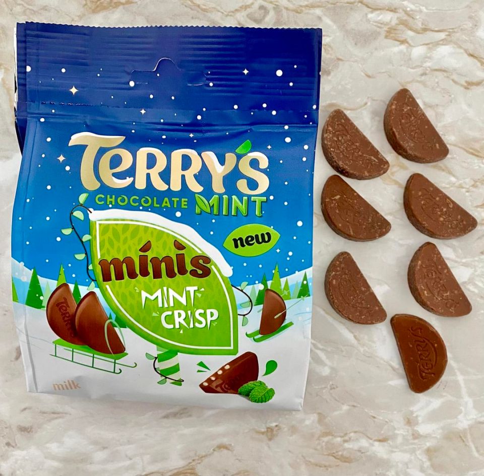 El nuevo sabor a chocolate y menta de Terry es perfecto para entrar en el espíritu festivo.