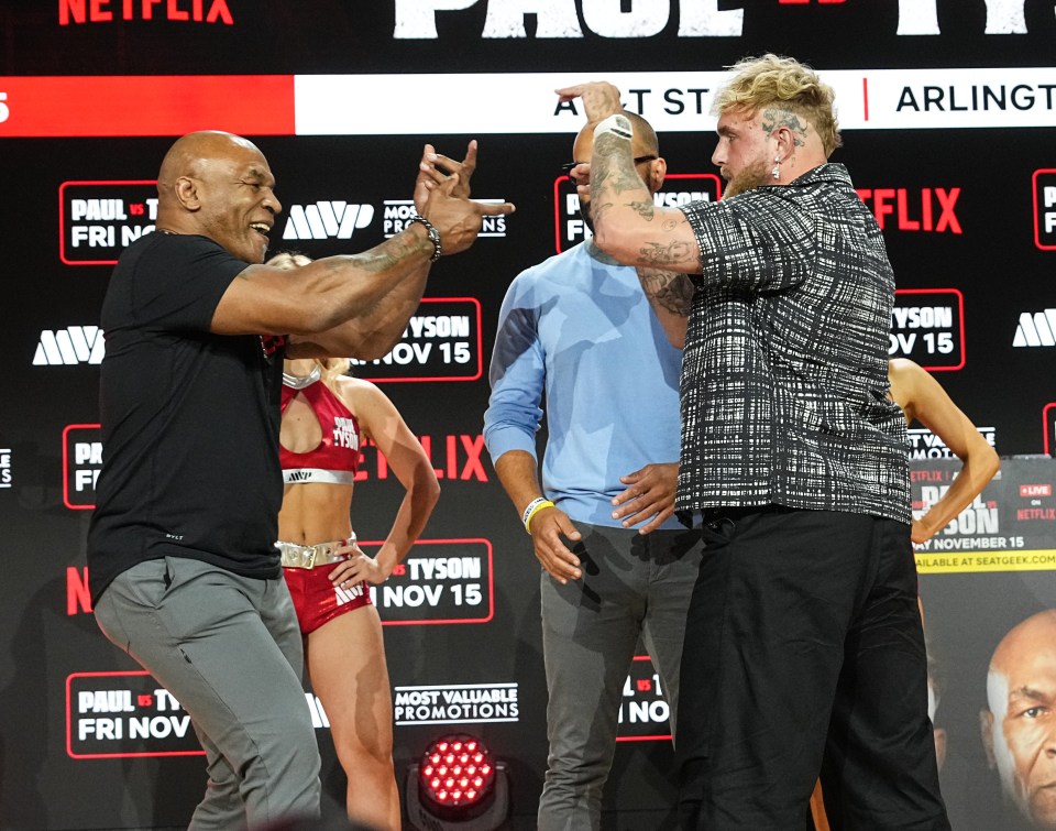 Mike Tyson se enfrenta a Jake Paul