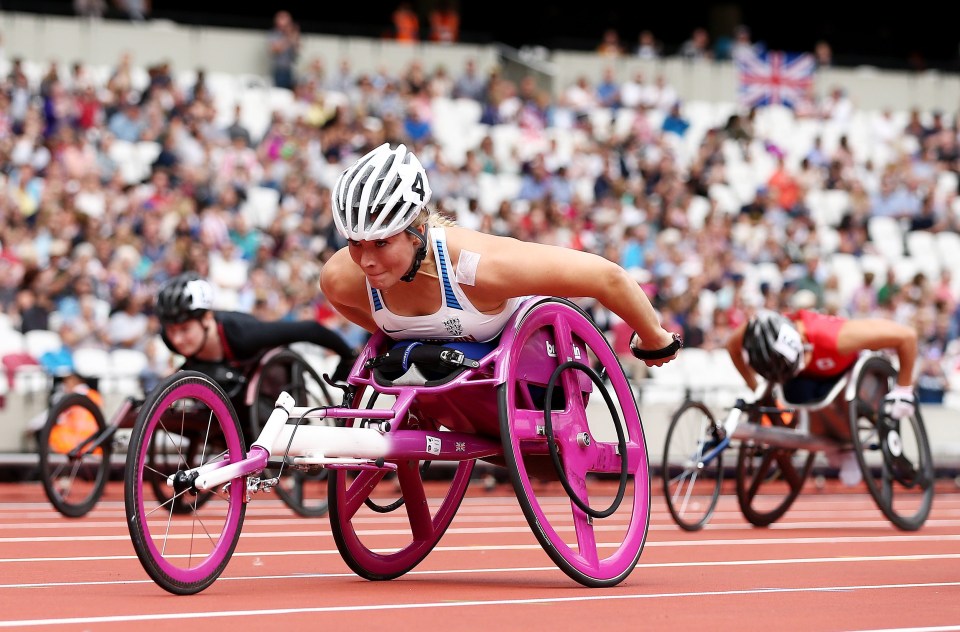 Samantha espera ganar el oro en los Juegos Paralímpicos de 2024