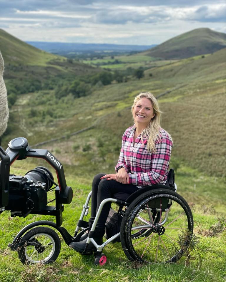 Samantha también es presentadora de Countryfile.