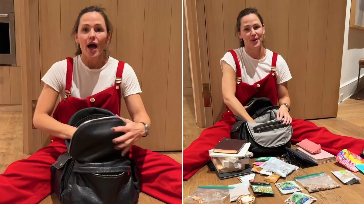 ¿Qué hay en el bolso de una estrella de Hollywood?  Jennifer Garner lo revela