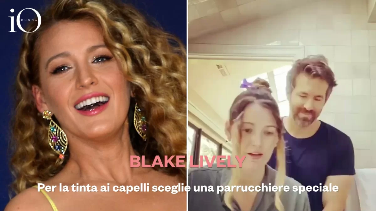 Blake Lively elige una peluquera muy especial para teñirse el pelo