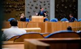 El Primer Ministro Mark Rutte durante el debate en la Cámara de Representantes sobre la investigación sobre la guerra en Indonesia.