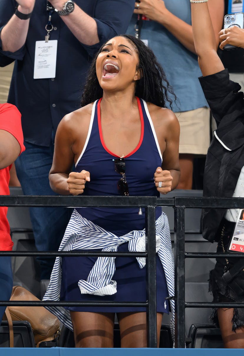 Vestido corto deportivo Olympics de Gabrielle Union Ralph Lauren