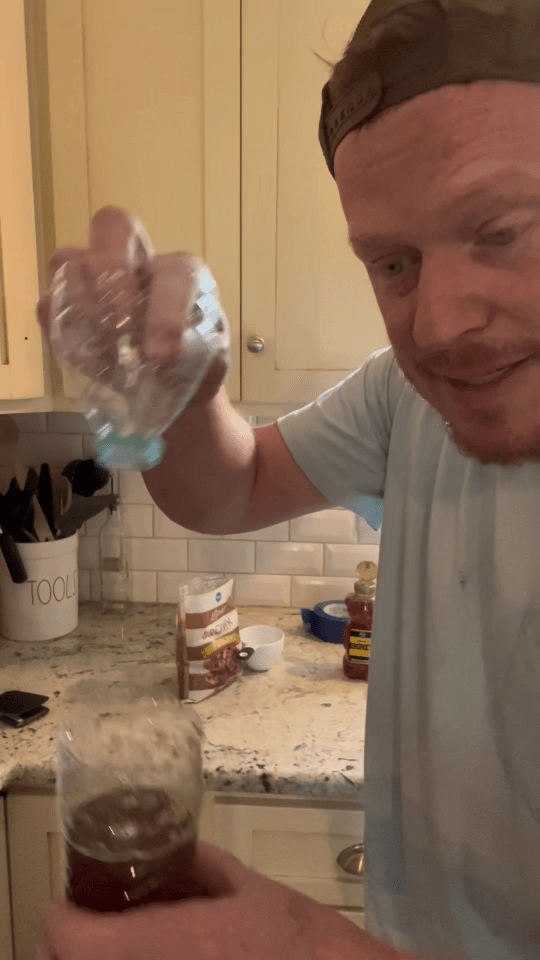 El TikToker creó una mezcla casera con miel y azúcar para atrapar moscas en su casa