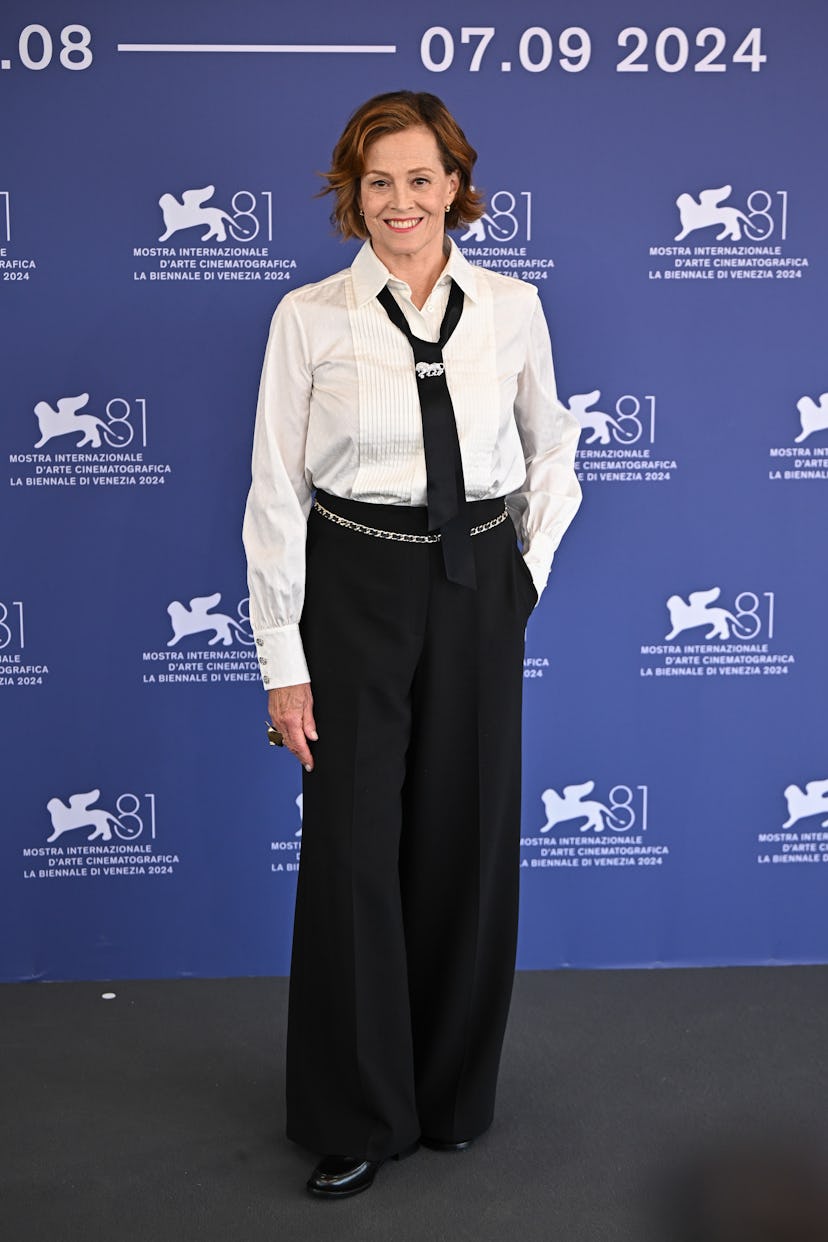 Sigourney Weaver en el Festival de Cine de Venecia 2024