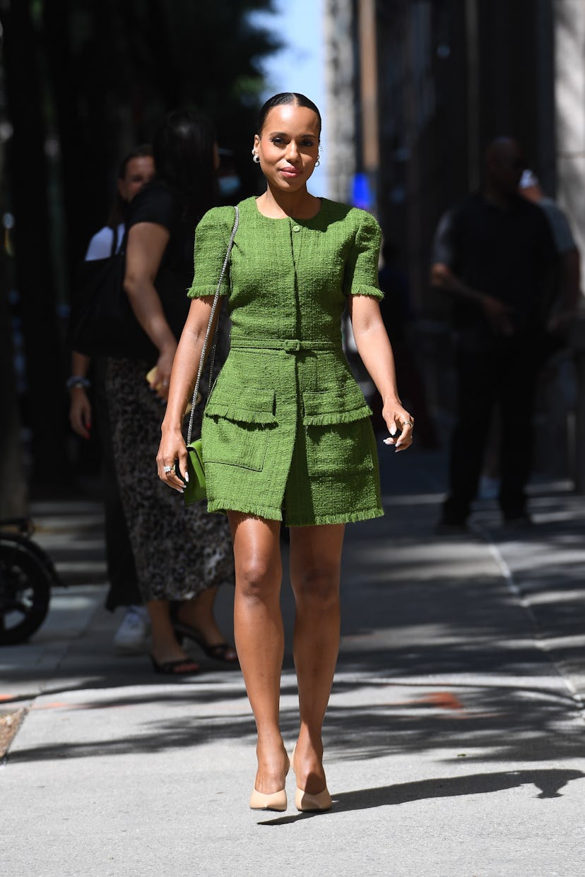 Trajes de Kerry Washington para la gira de prensa 'UnPrisoned'