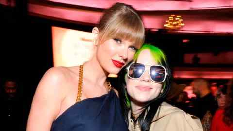 Taylor Swift y Billie Eilish