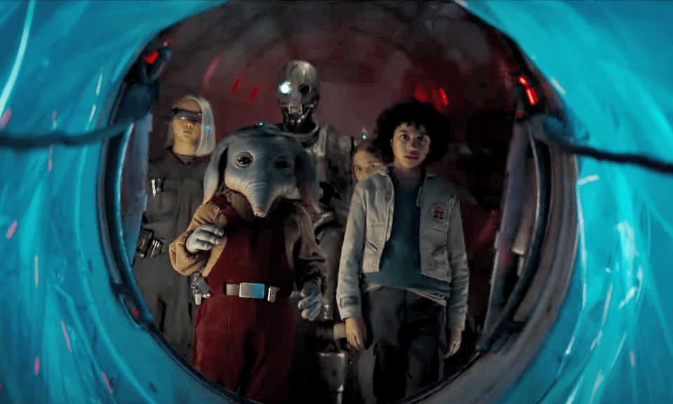 Skeleton Crew ha sido descrito como una mezcla de Star Wars y Stranger Things de Netflix.