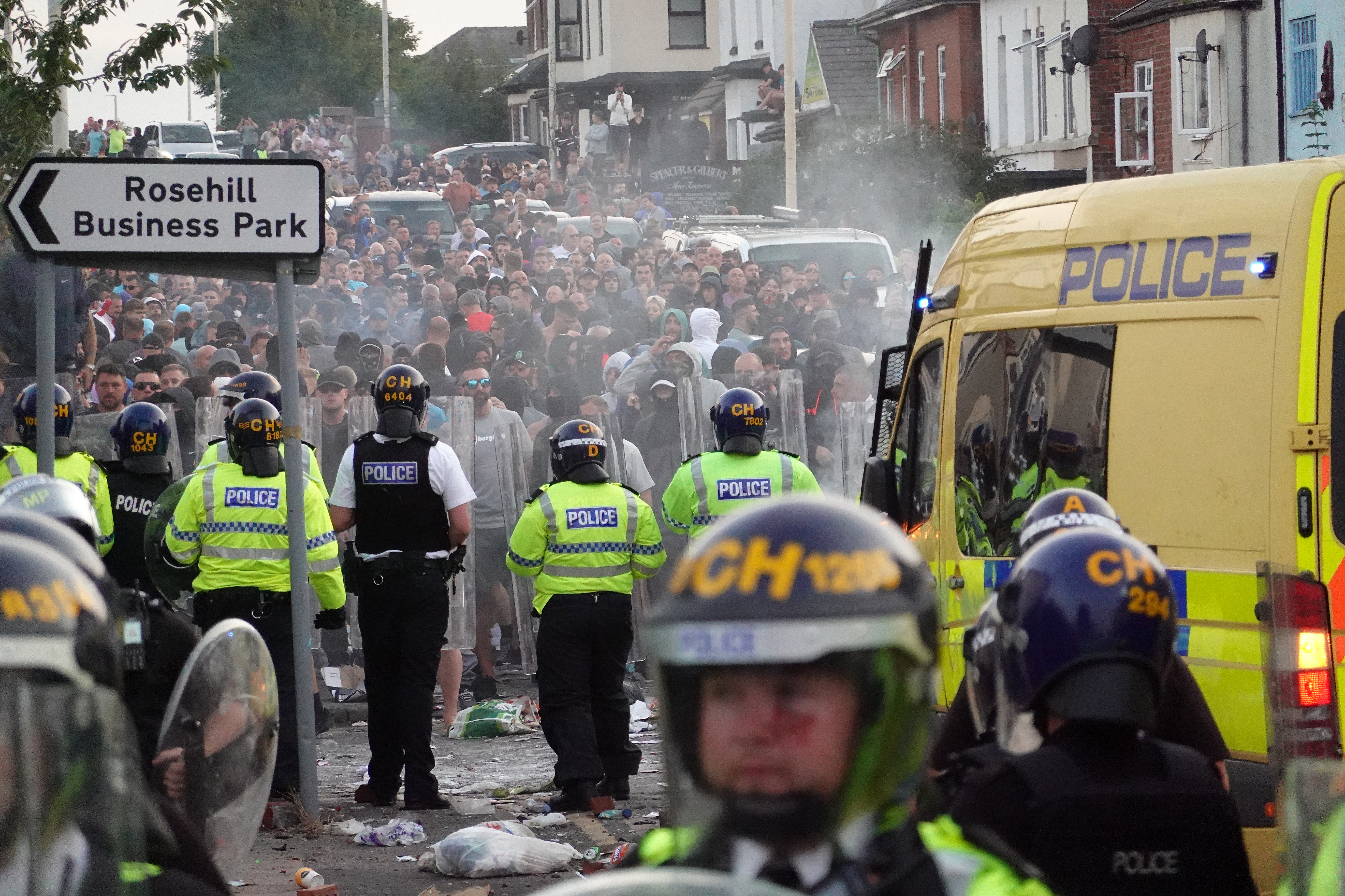 Hartlepool, Southport, Sunderland y Londres han sufrido graves estallidos de violencia la semana pasada.