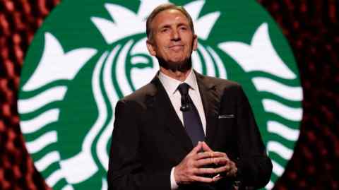 El ex director de Starbucks, Howard Schultz