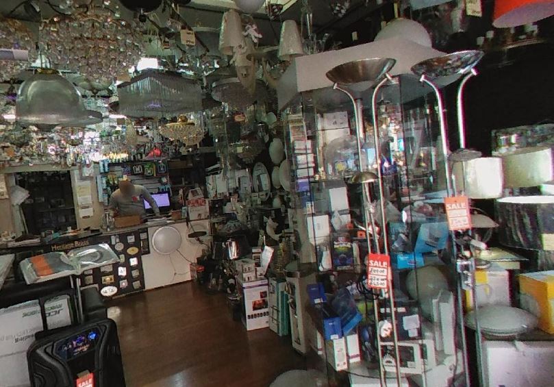 Dentro de la querida tienda de artículos para el hogar