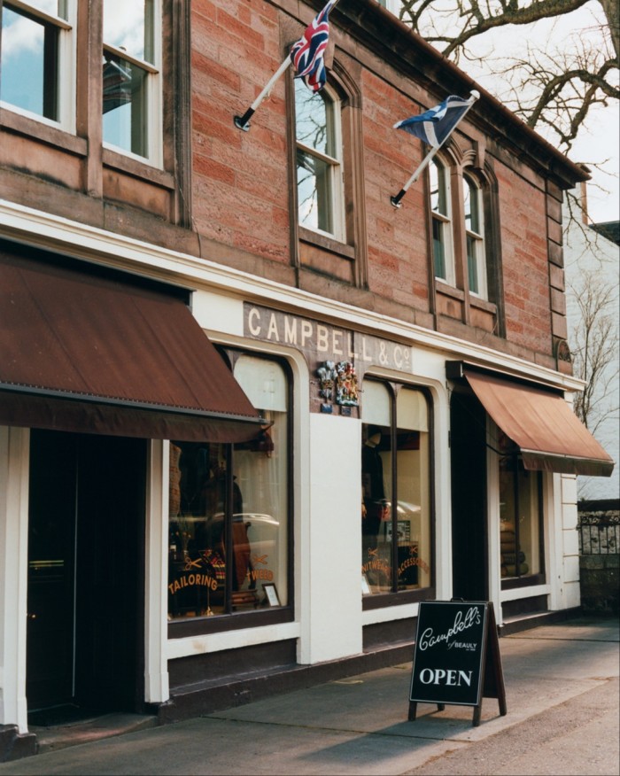 Los sastres de Campbell en Beauly High Street