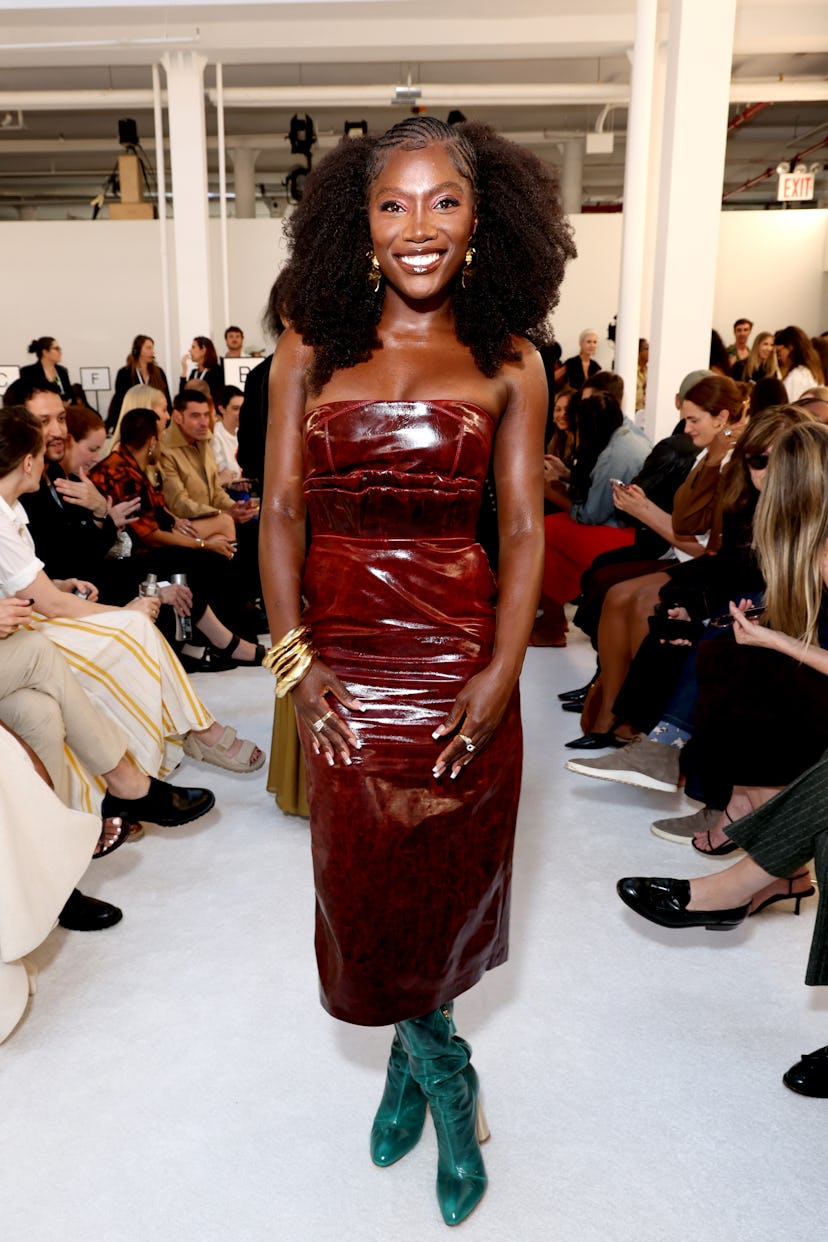 NUEVA YORK, NUEVA YORK - 6 DE SEPTIEMBRE: Doechii asiste al desfile de moda de Brandon Maxwell durante el...