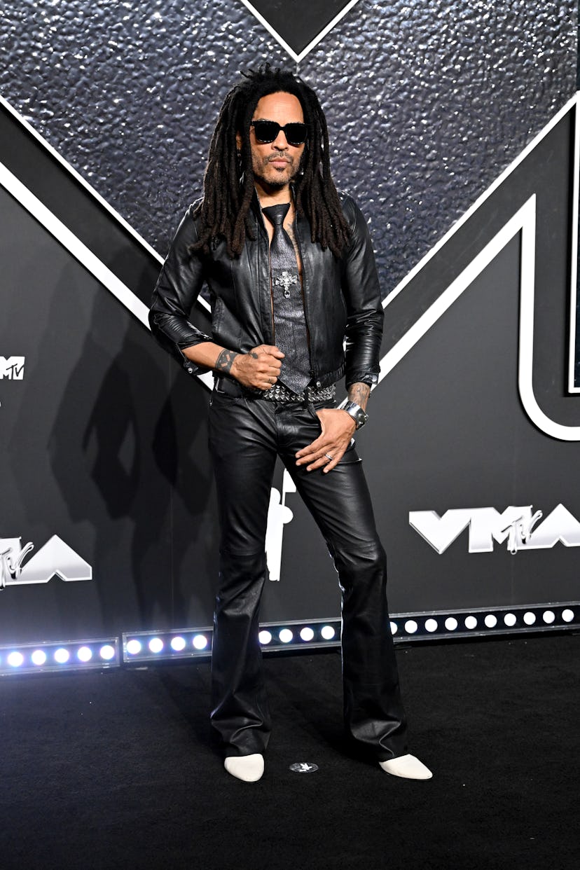 Lenny Kravitz en los MTV Video Music Awards 2024 celebrados en el UBS Arena el 11 de septiembre de 2024 en Elmon...