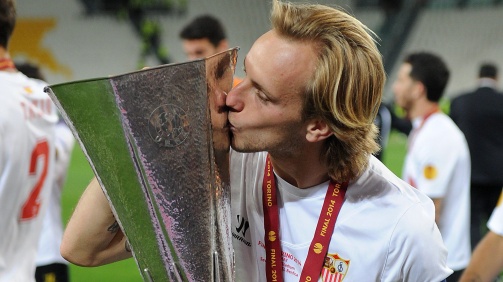 Ivan Rakitic ganó la Europa League con el Sevilla en 2014.