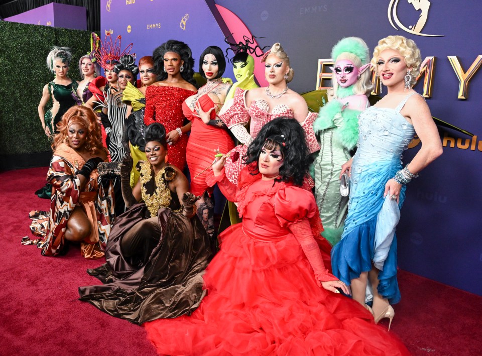 RuPaul's Drag Race sorprende en la alfombra roja