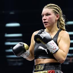 La boxeadora Nina Meinke. (Imagen: IMAGO / Torsten Helmke) 