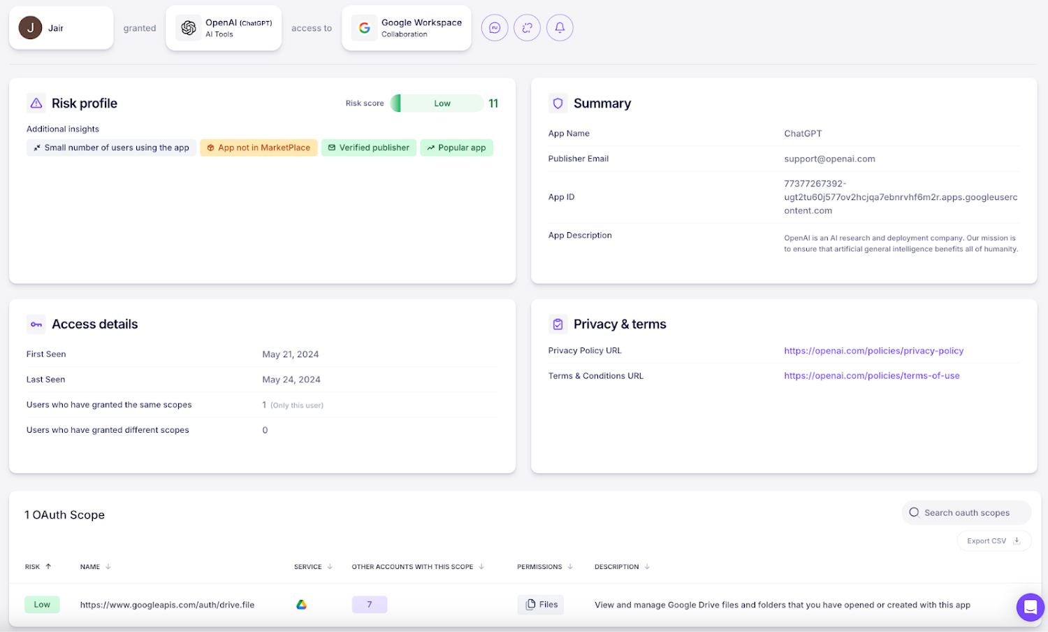 Integraciones de genAI