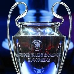 El trofeo de la Liga de Campeones