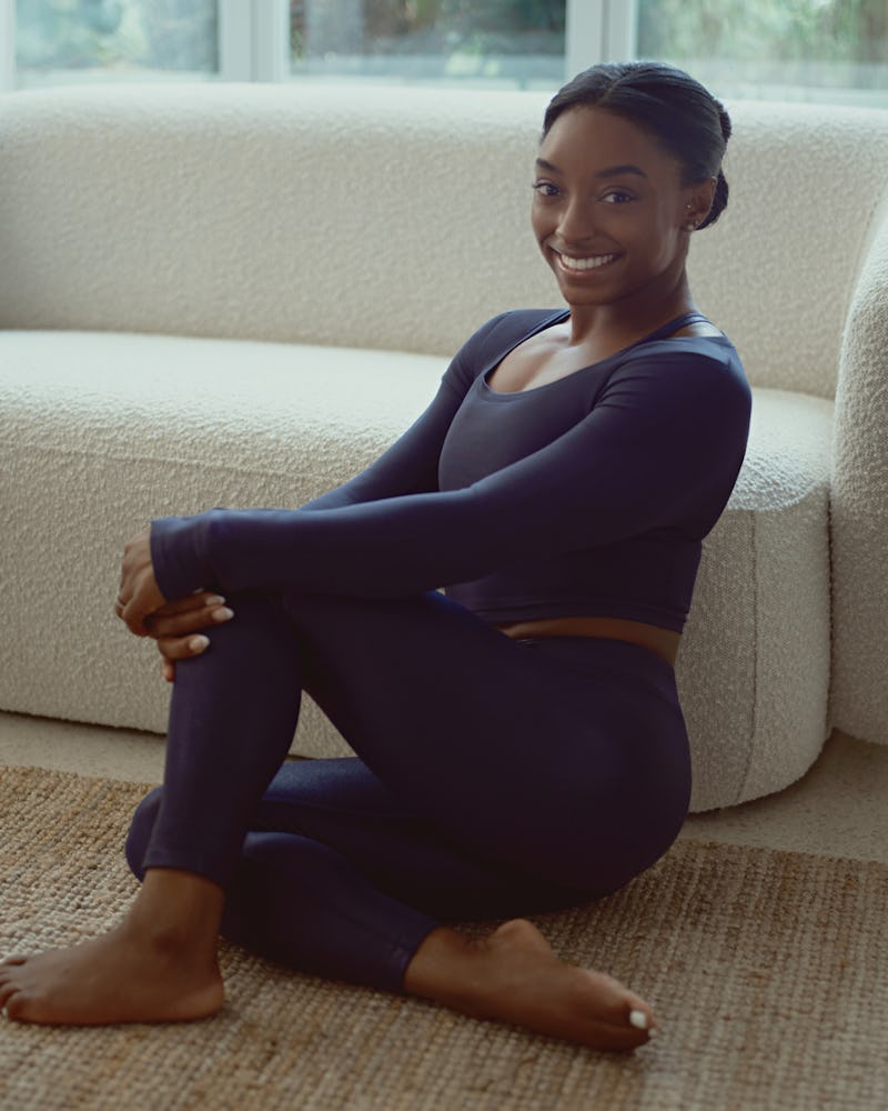 Colaboración de Simone Biles con Athleta