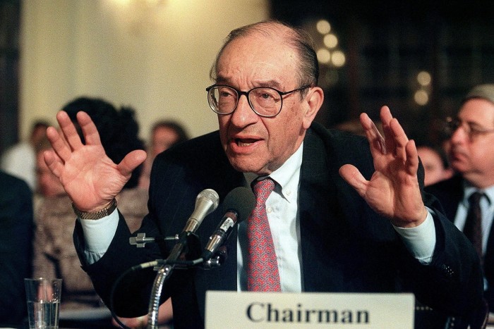 Alan Greenspan, ex presidente de la Reserva Federal