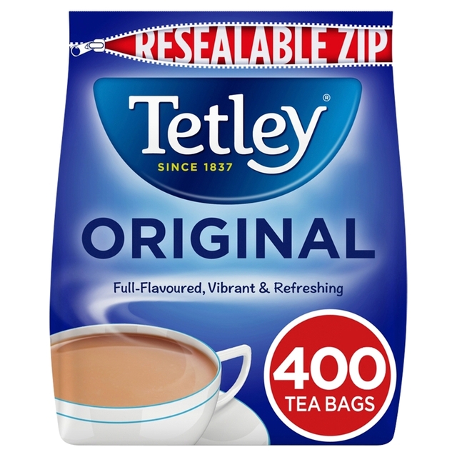 Un paquete de 400 bolsitas de té Tetley cuesta ahora £6,50 en Asda