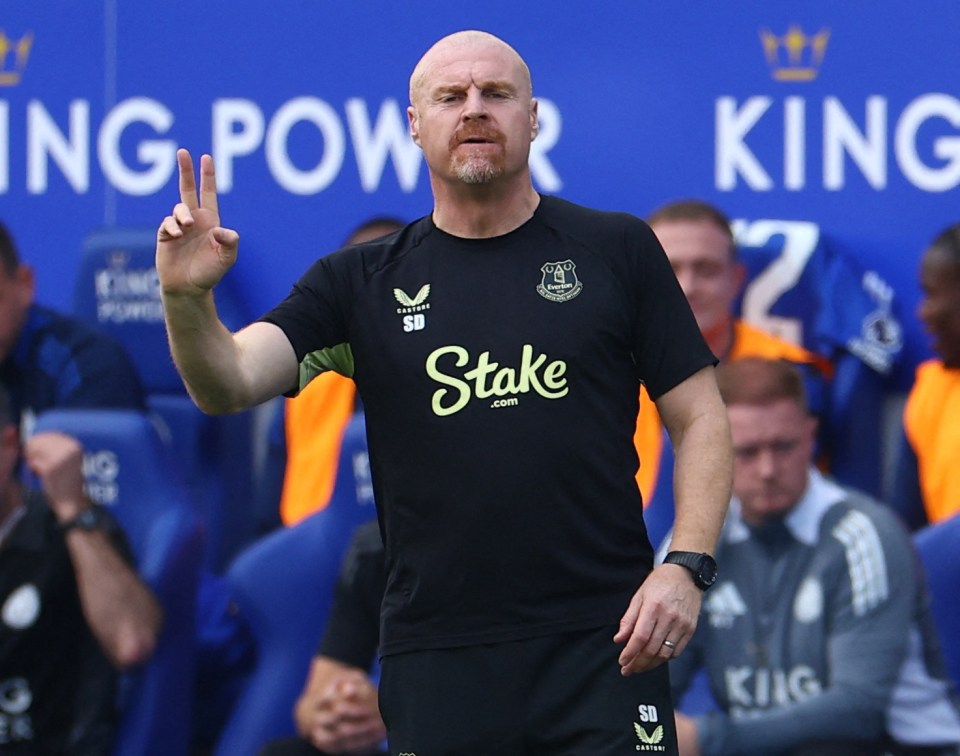 Sean Dyche aún no ha ganado un partido esta temporada, y el Everton ha perdido cuatro de cinco partidos hasta ahora.