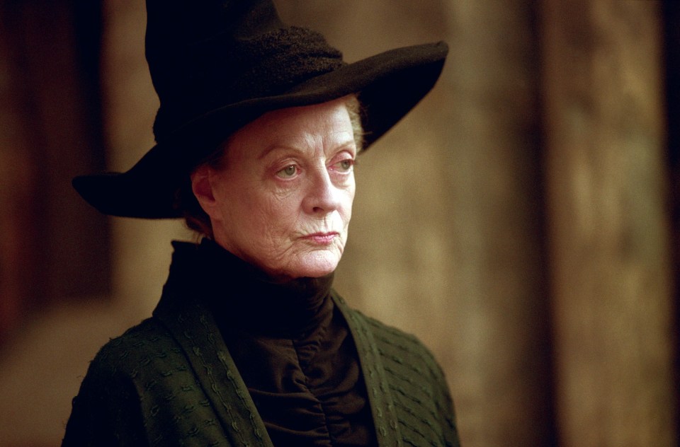 Dame Maggie interpretó a la profesora McGonagall en las películas de Harry Potter de 2001 a 2011.