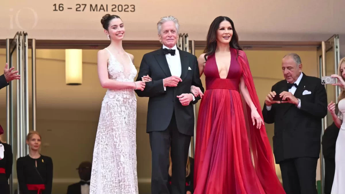 Catherine Zeta-Jones y Carys Zeta, las espléndidas damas de Michael Douglas en Cannes 2023