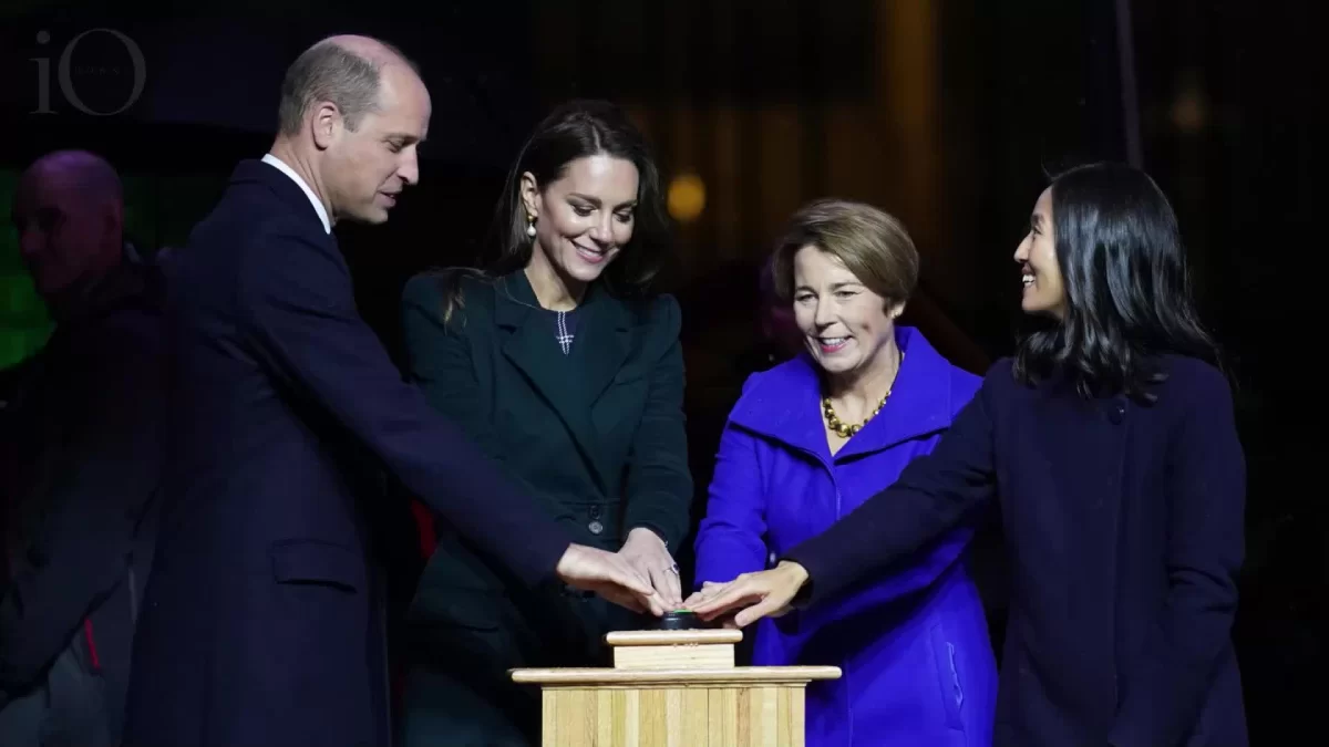 Kate y William conquistan América: iluminan de verde la ciudad de Boston