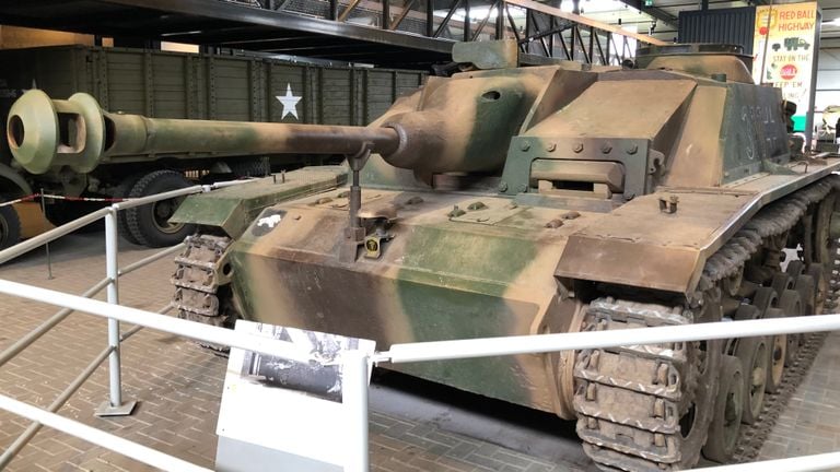 Un 'Stug' en el museo de la guerra de Overloon (foto: Willem-Jan Joachems)