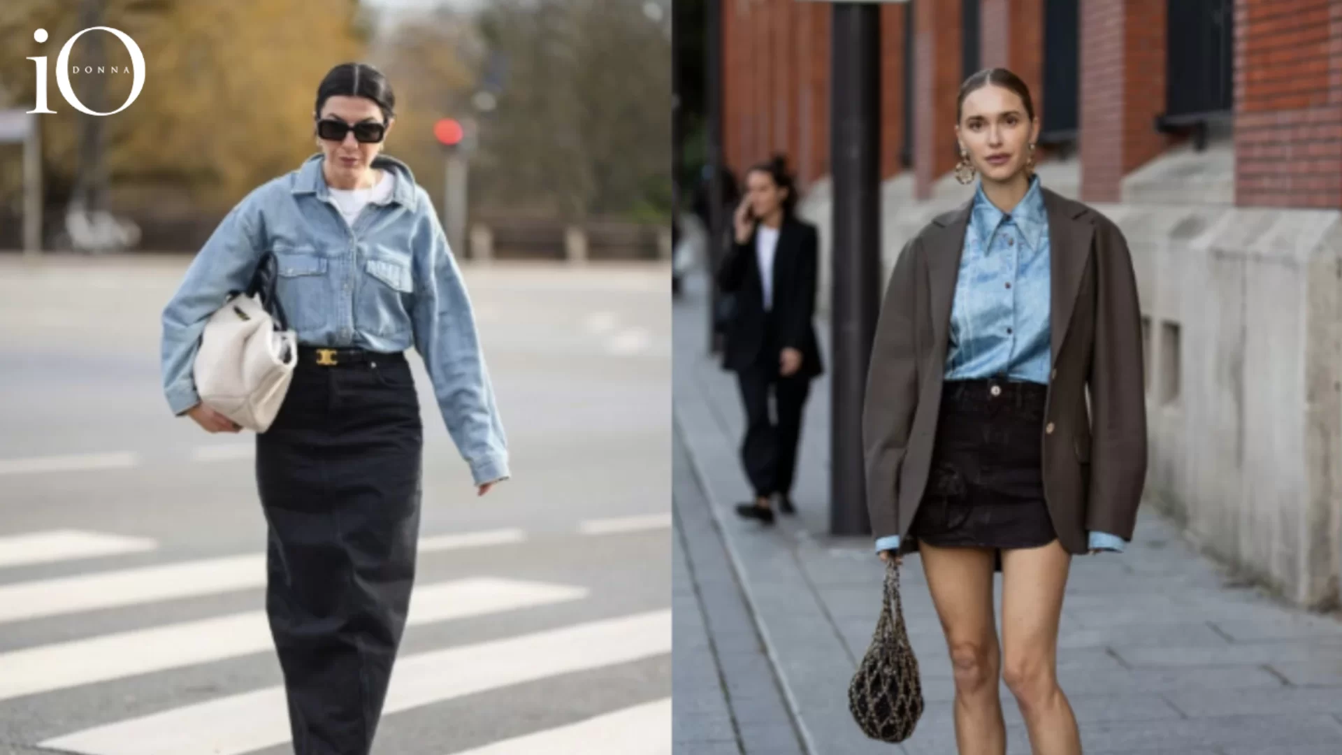 Camisa vaquera: 5 looks para usarla en todas las ocasiones