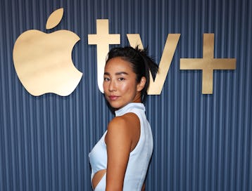 Greta Lee en la fiesta Primetime Emmy de Apple TV+ celebrada en Mother Wolf el 15 de septiembre de 2024 en Los Ángeles...