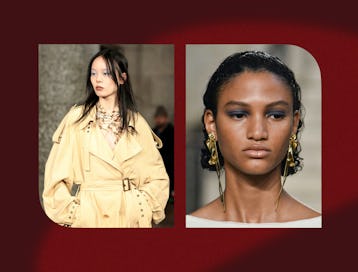 Aquí están las principales tendencias de peinado y maquillaje de la Semana de la Moda de Londres Primavera/Verano 2025.