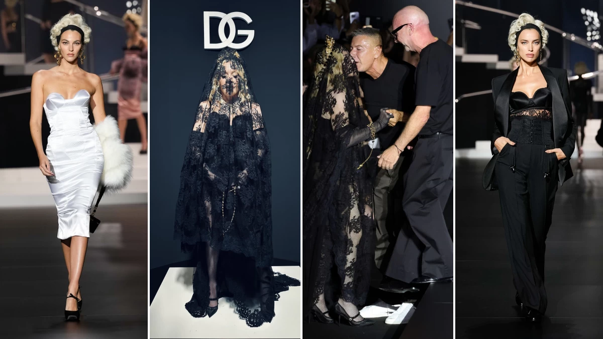 Dolce&Gabbana SS2025: Madonna, la auténtica protagonista del desfile milanés