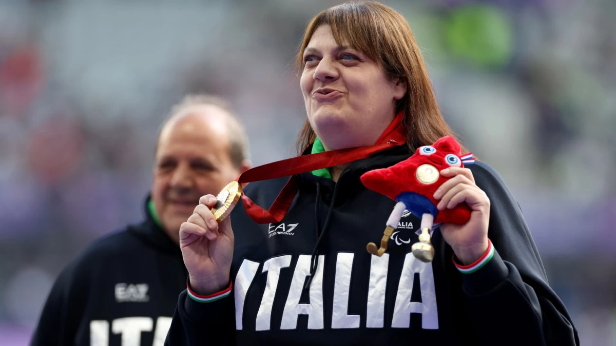 Assunta Legnante es una leyenda, tercer oro en lanzamiento de peso en los Juegos Paralímpicos: «Me gustaría ser la abanderada»