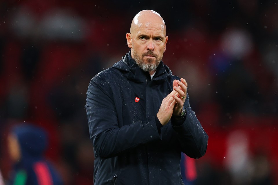 Ten Hag, de 54 años, defendió su puesto en Man Utd