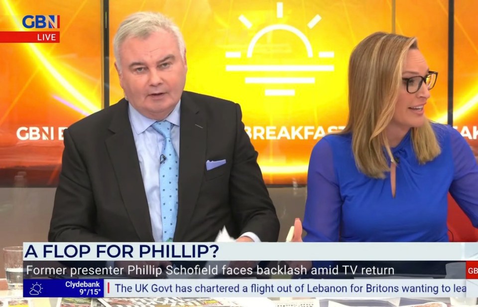 La disputa entre Eamonn Holmes y Phillip Schofield se remonta a años atrás