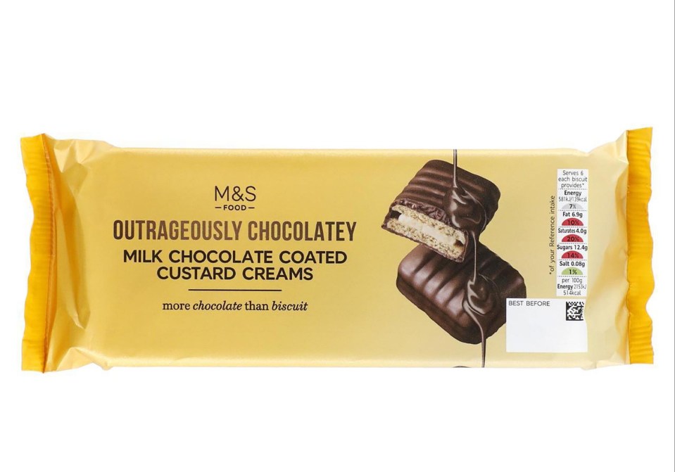 M&S lanzó su gama Outragefully Chocolatey el año pasado