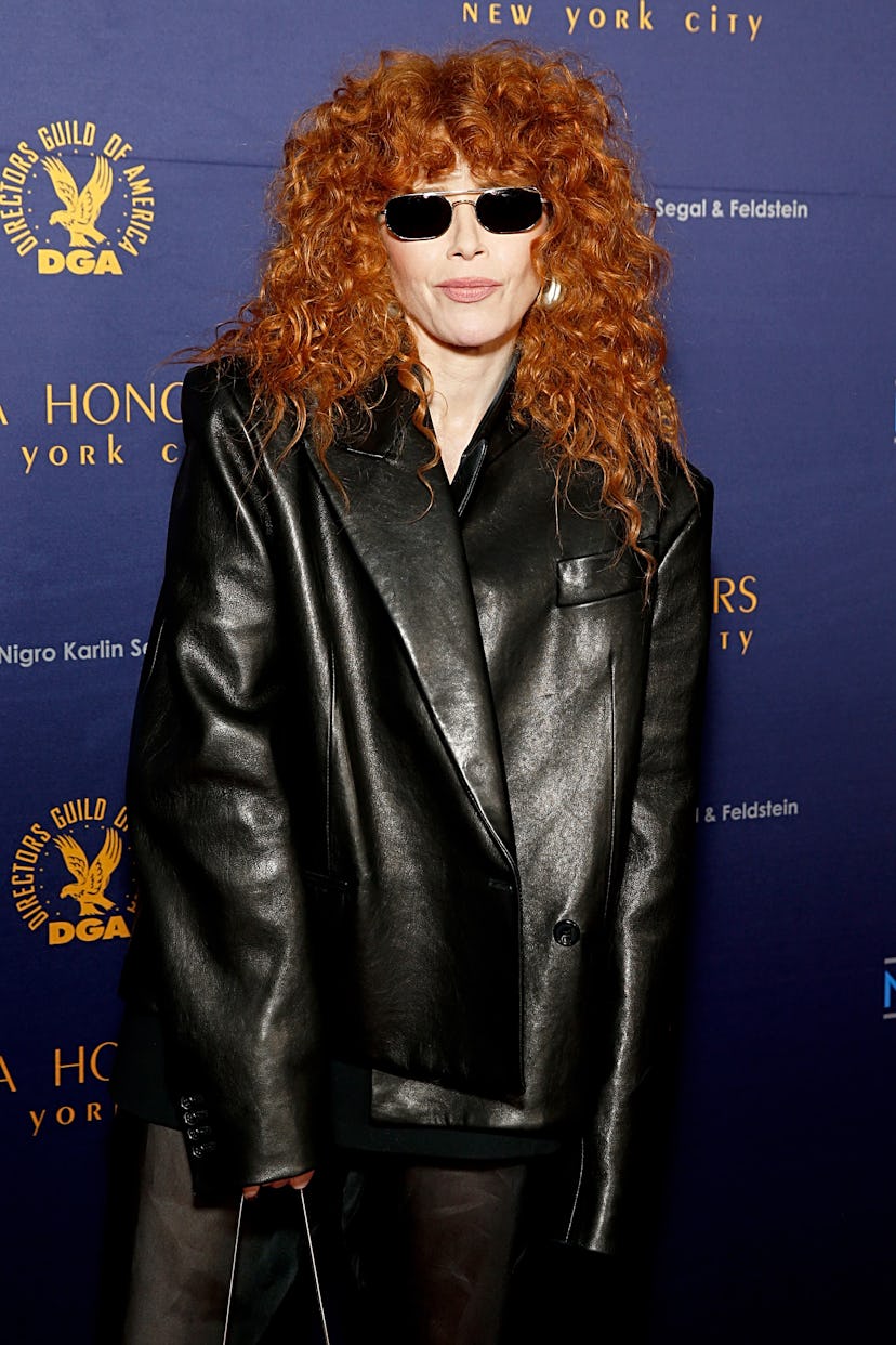 NUEVA YORK, NUEVA YORK - 17 DE OCTUBRE: Natasha Lyonne asiste a 2024 DGA Honors en el DGA Theatre el 17 de octubre...