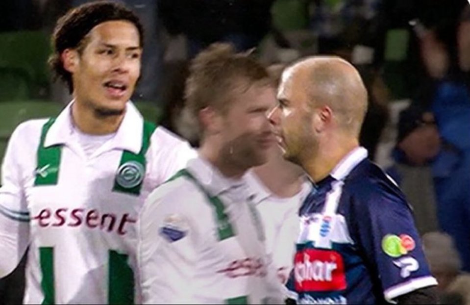 Van Dijk y Slot se enfrentaron en la Eredivisie holandesa allá por 2013