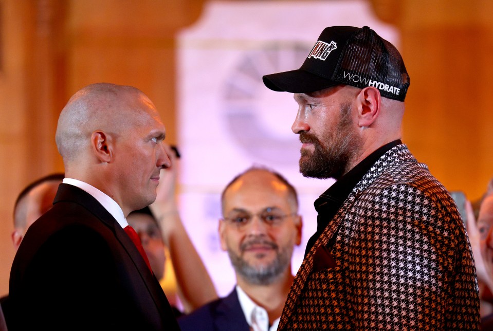 Oleksandr Usyk se enfrenta a Tyson Fury