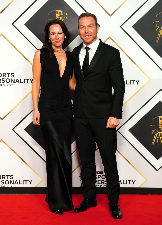 La pareja en los premios BBC Sports Personality of the Year Awards 2022