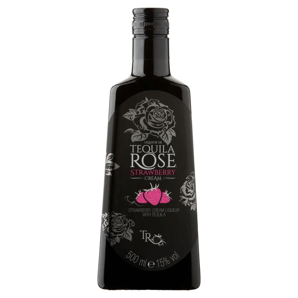 El artículo más caro, Tequila Rose, se describe en su listado de Tesco como un 