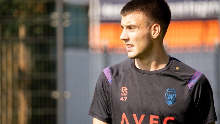 Miodrag Pivaš, defensor del Willem II. (Foto: Medios Willem II)